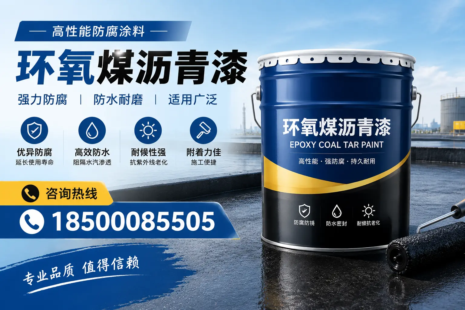 环氧煤沥青漆的主要成分与功能，安义用户深度了解